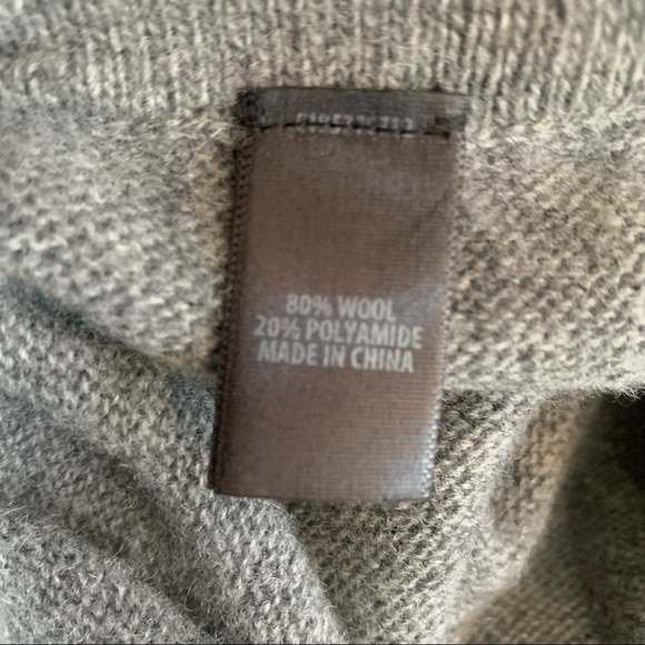 St. John Light Wool-Blend Knit Pants Grey Melange - Picture 10 of 11